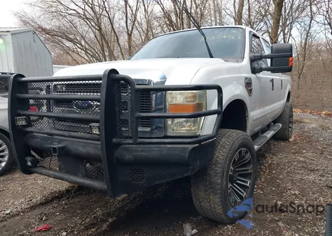 2008 Ford F-250 Lariat из США, поврежденный, VIN 1FTSW21R88EC68308
